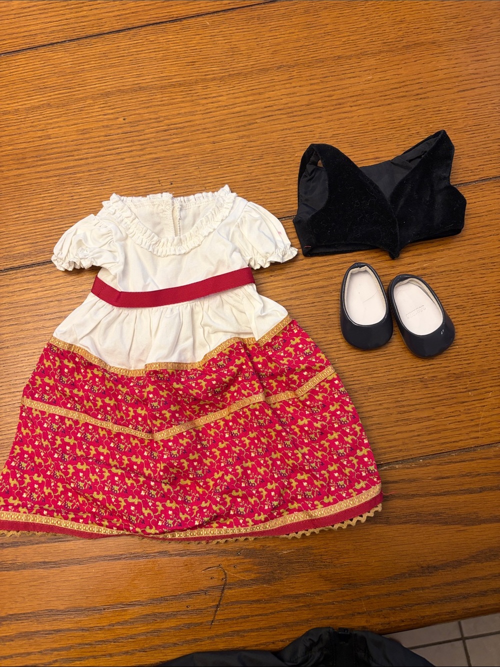 American Girl Josefina Dress and Vest